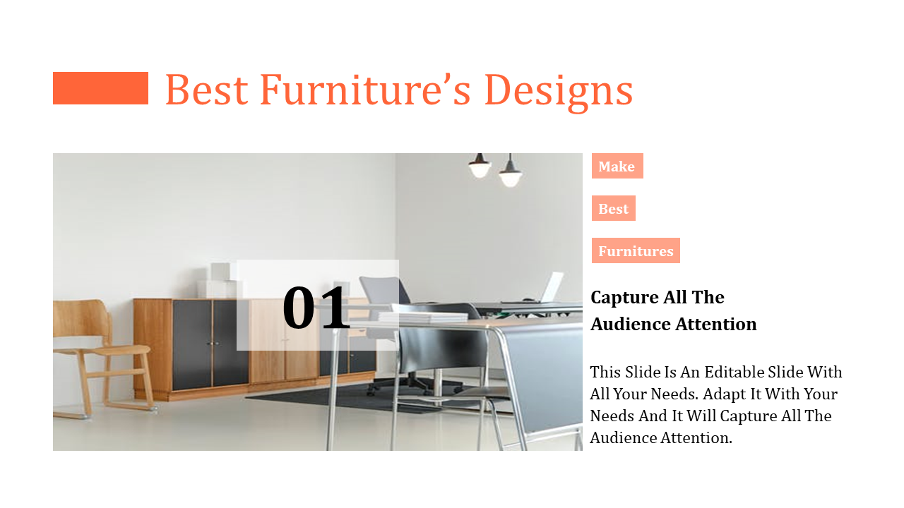 Attractive Best Furniture Powerpoint Template Designs